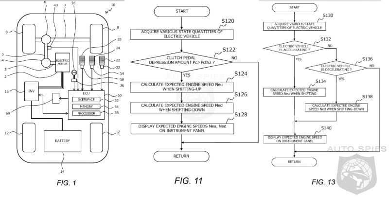 Toyota Files Several Patents For EV Manual Transmission